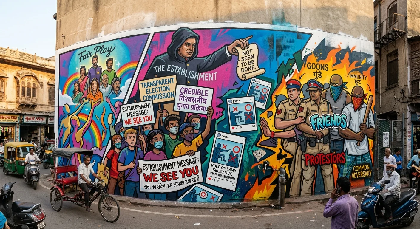 How the Establishment Is Instigating the Protest